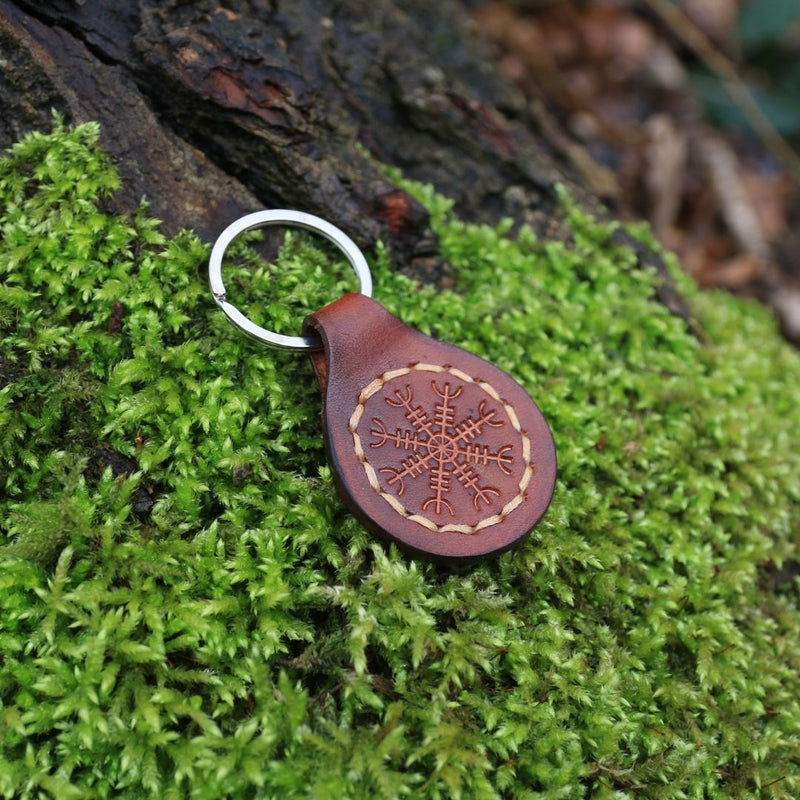 Helm Of Awe Keychain - NorseMyst