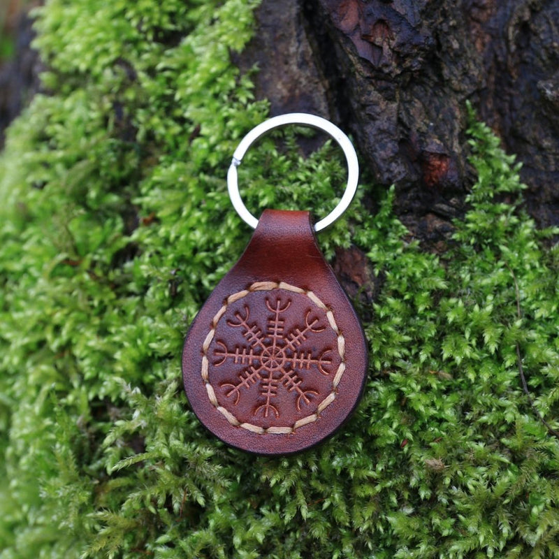 Helm Of Awe Keychain - NorseMyst