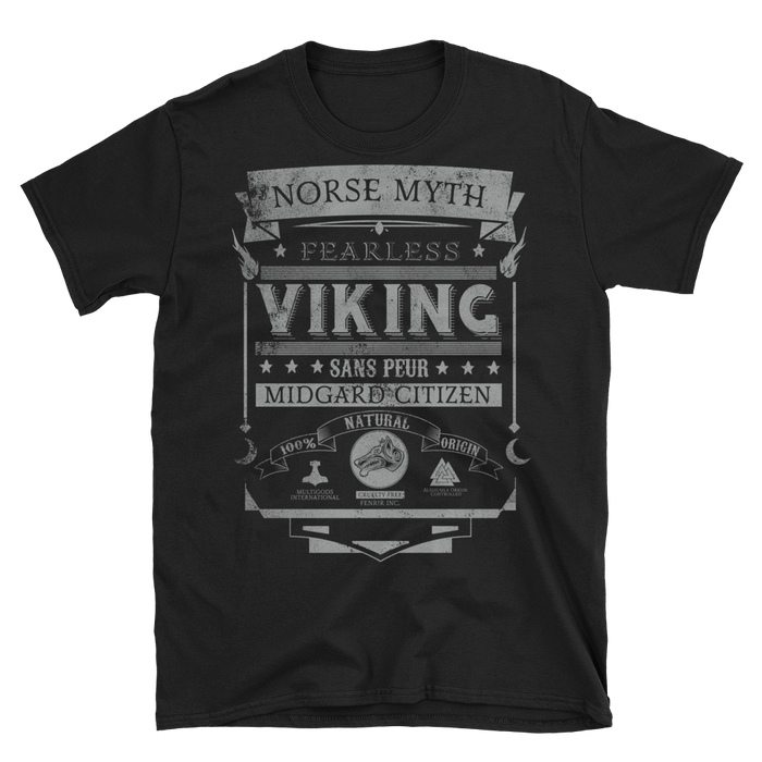 Fearless Viking T-shirt - NorseMyst